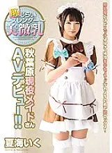 CND-085 ~ Shy slender beautiful small breasts ~ Active maid in Akihabara makes her AV debut! ! Natsumi goes